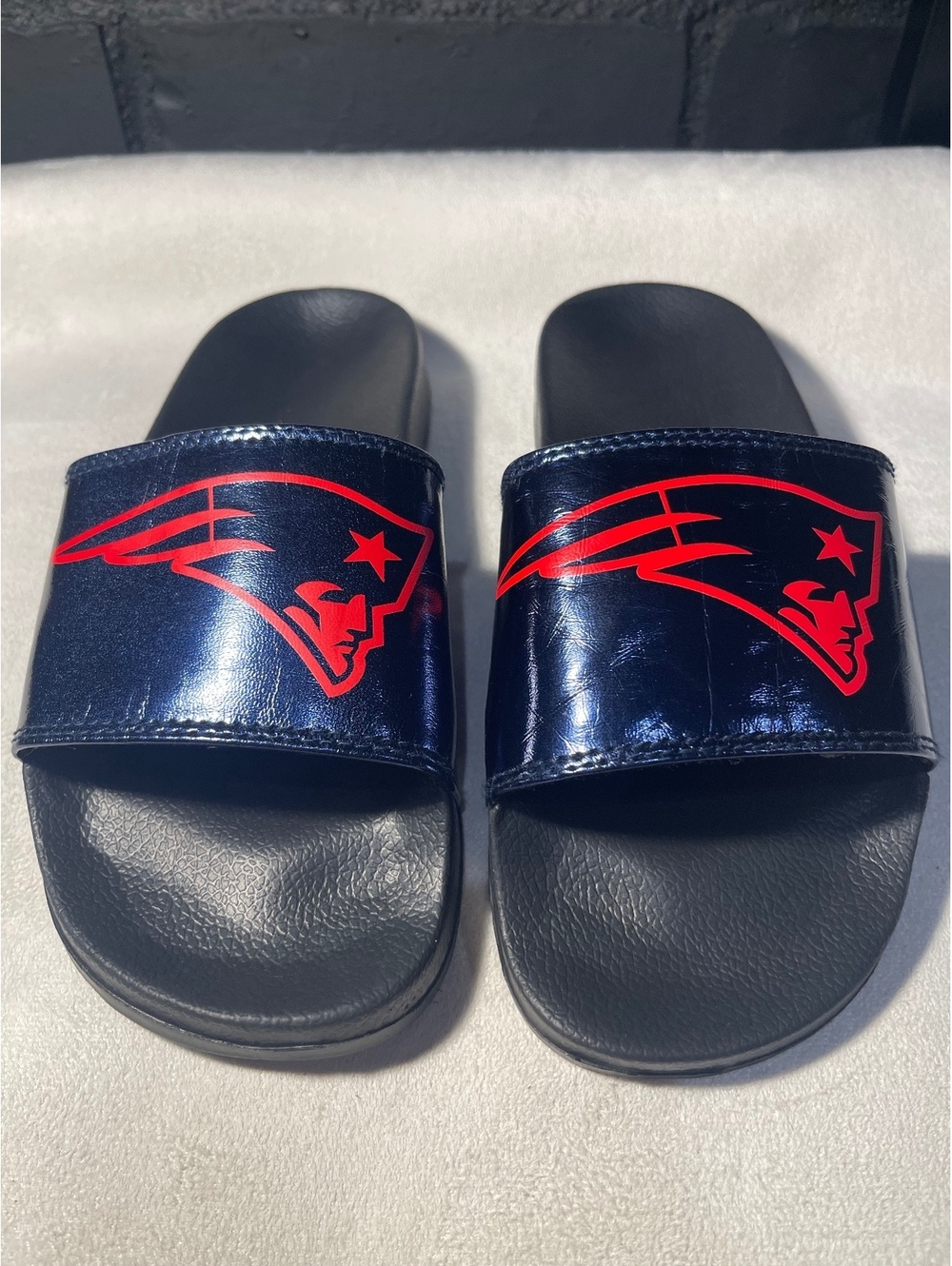 New England Patriots NFL Slide Sandals Size 5/6